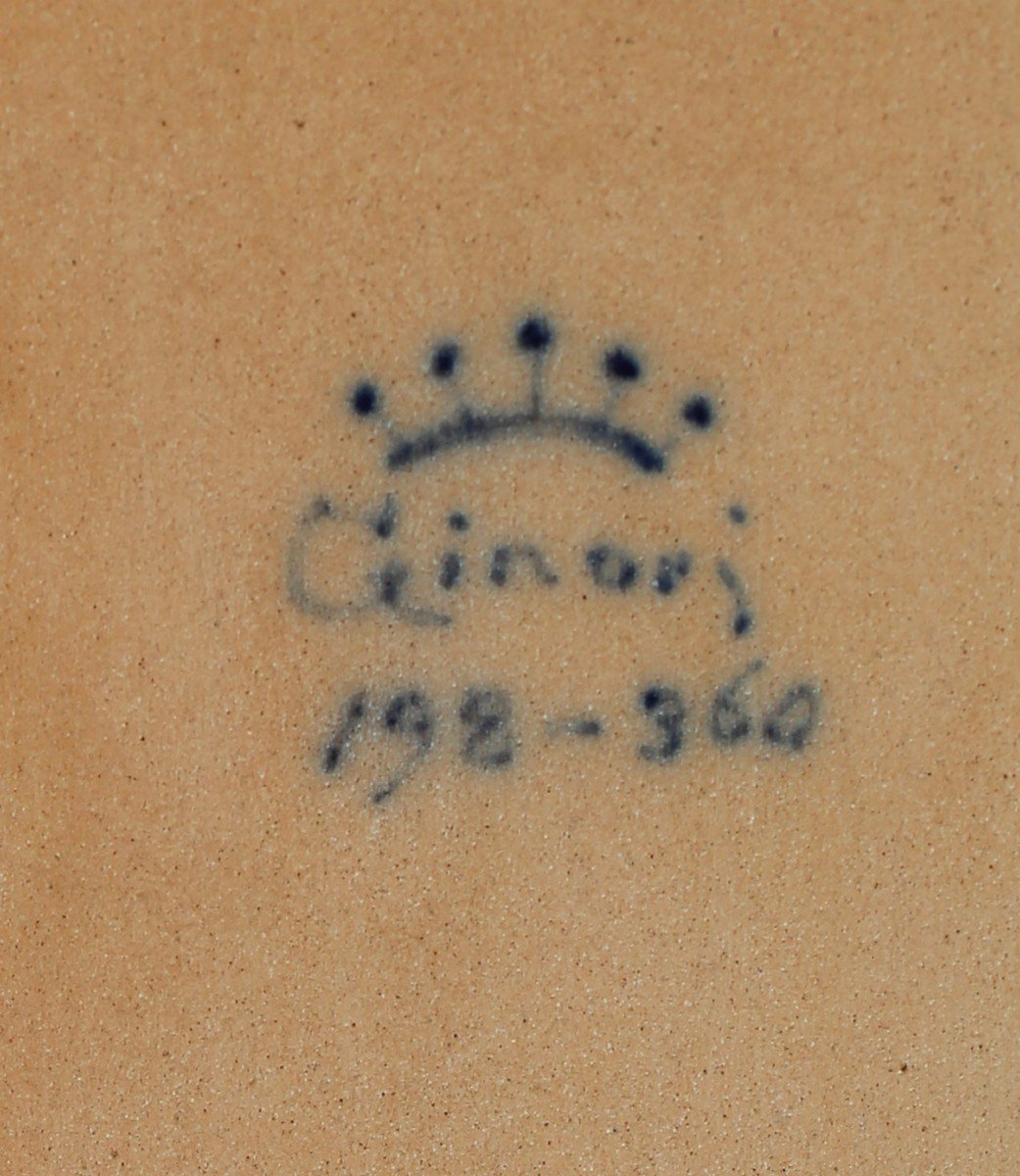 Italian School Lorenzo Becheromi Virgin And Child, Porcelain By Ginori-photo-4