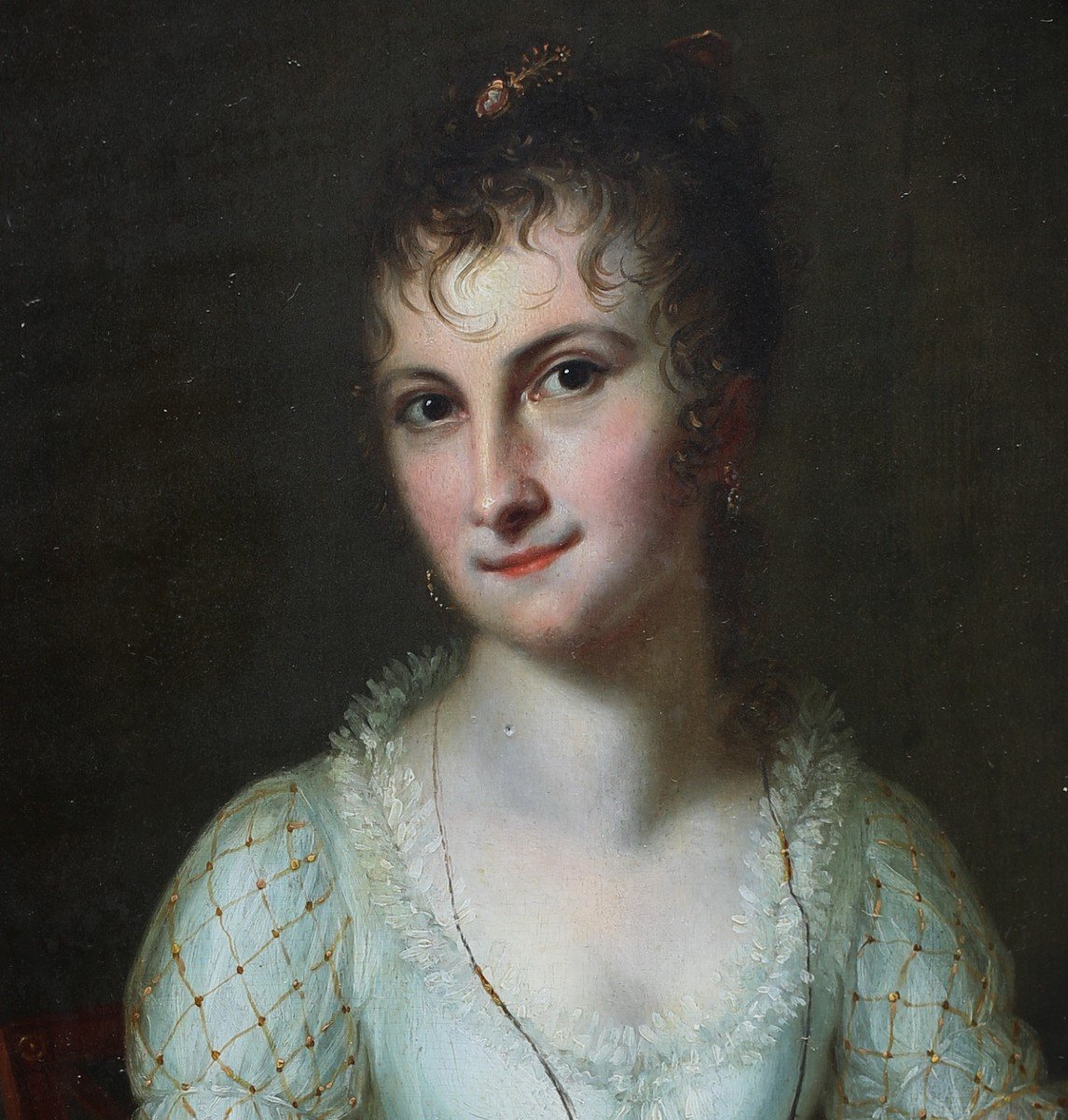 Jeanette Marguerite Geiger (1783-1809) German School, Pair Of Portraits.-photo-4
