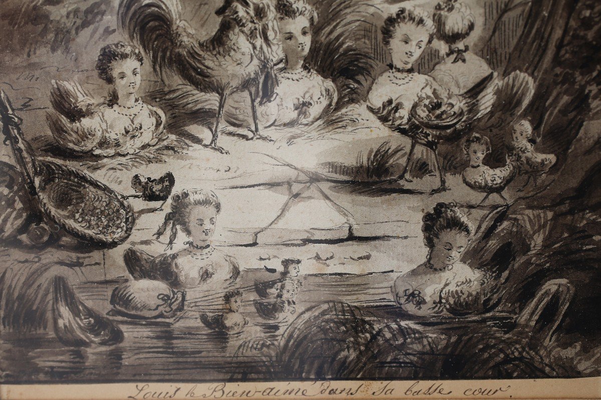 Alexis Peyrotte 1699-1769 Attributed To, Louis The Blessed And His Farmyard-photo-4