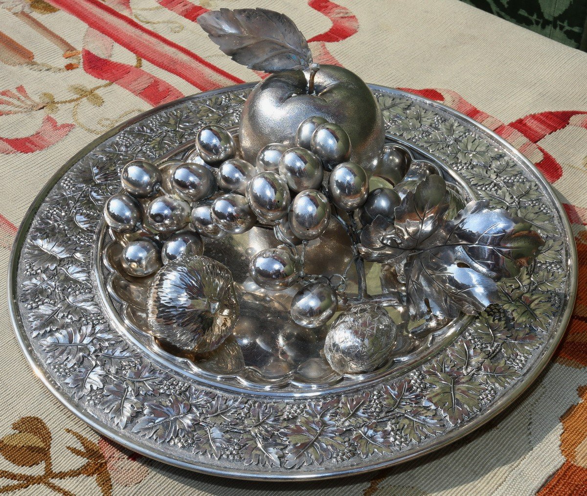 Mario Buccellati 1891-1965, Centre De Table En Argent 