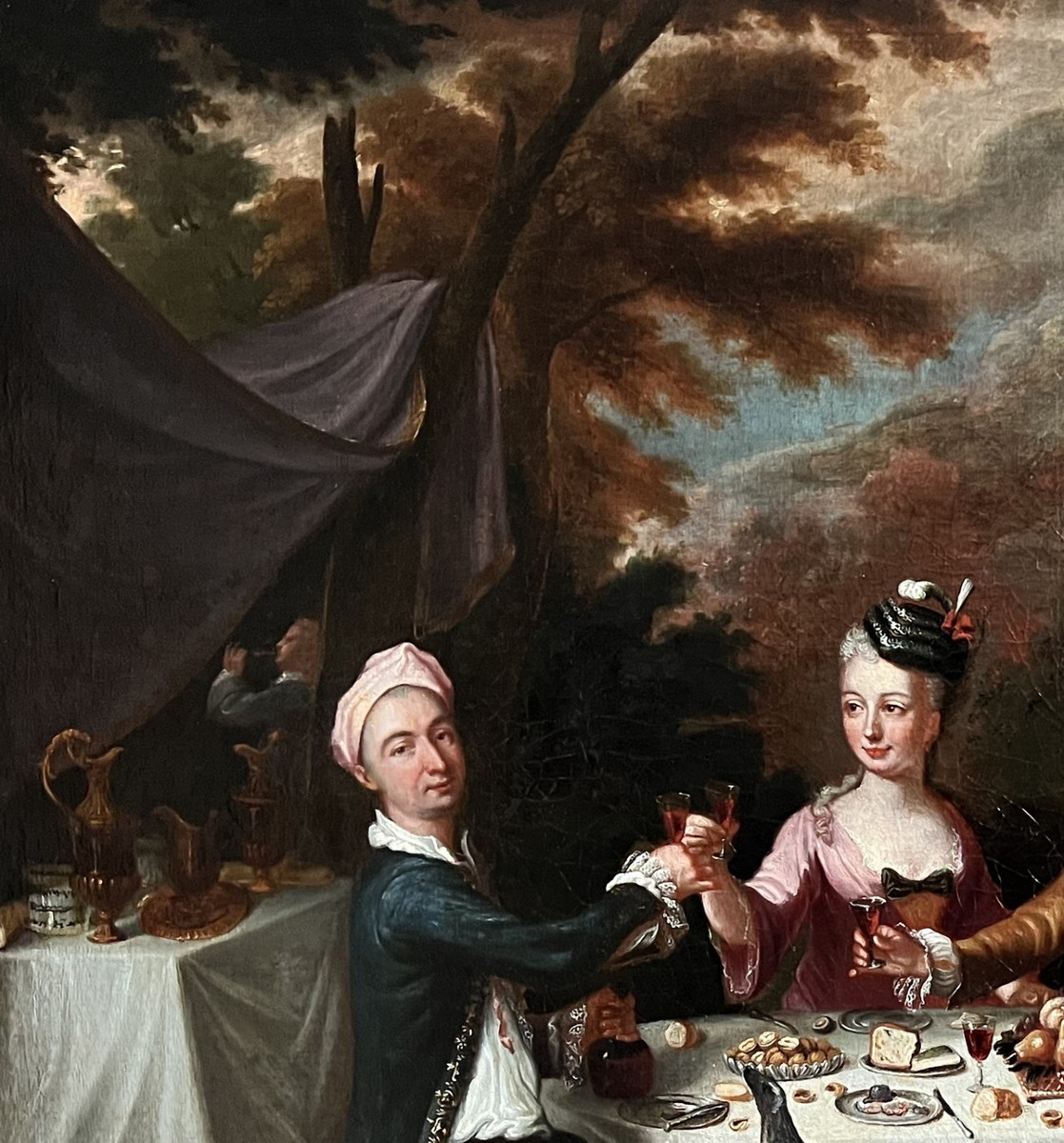 Jacques Autreau 1657-1745 Attributed To, The Country Lunch-photo-3