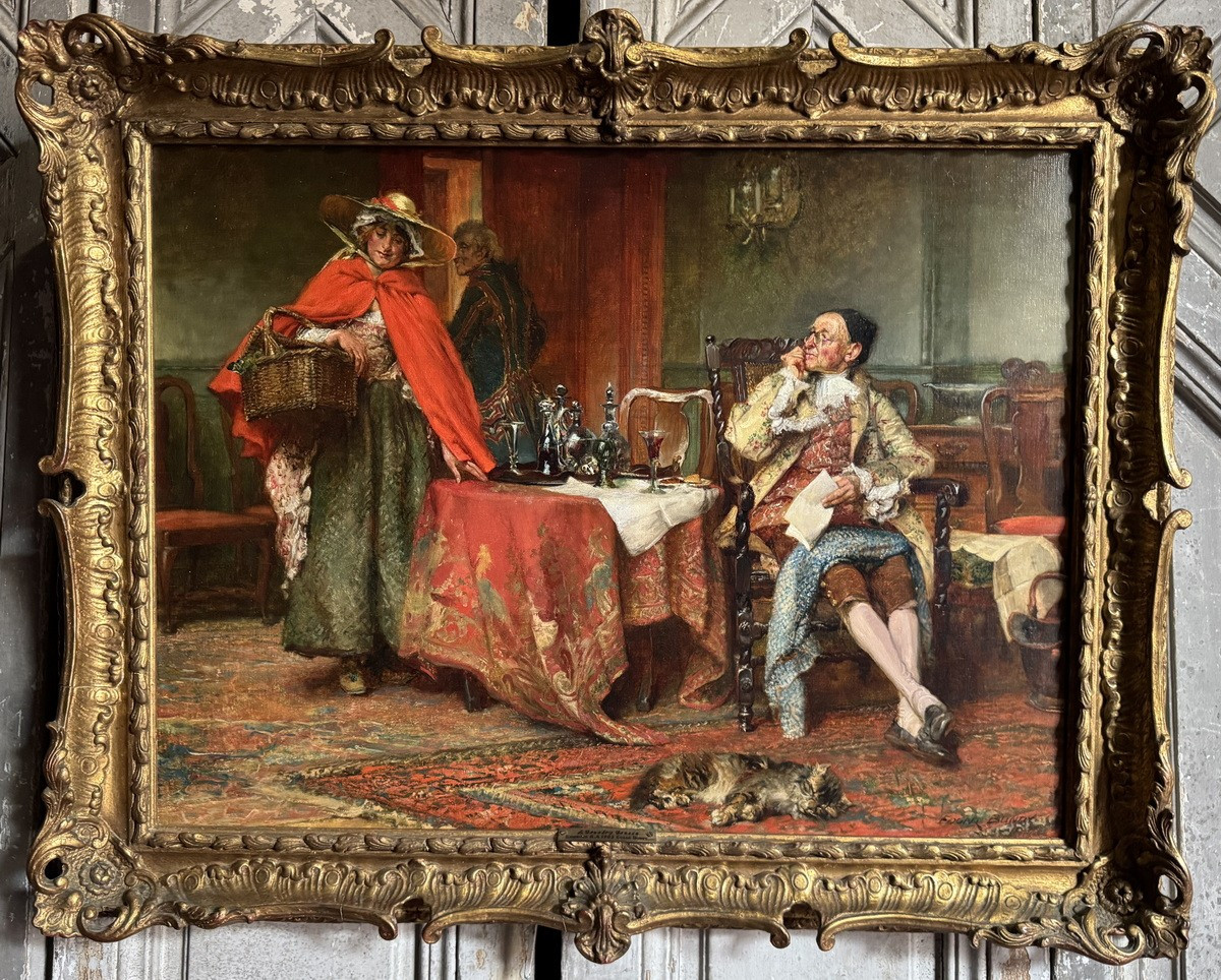 Edgar BUNDY 1862-1922 La cousine de Province, circa 1903