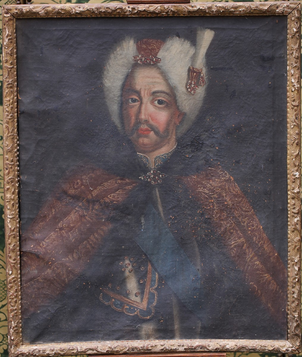 French School Of The 18th Century, Portrait Of Monsieur De Marcillac In Turkish Dress.-photo-1