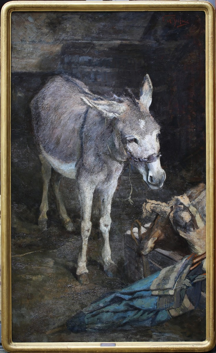 Vincenzo de STEFANI 1859-1937, Il Filosofo,  Vérone fin XIXème.