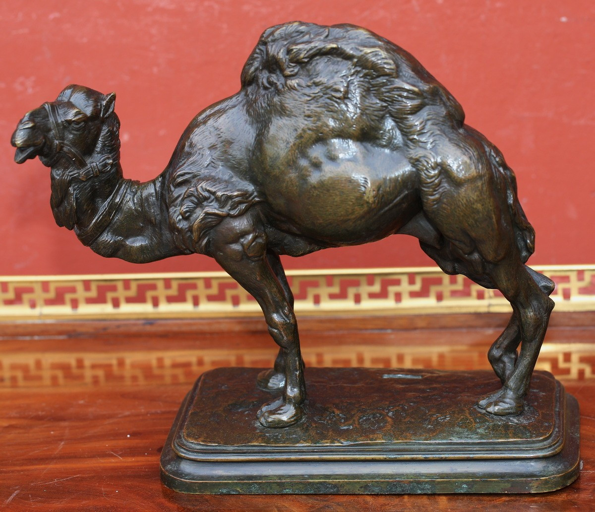 Emmanuel Frémiet 1824-1910 Dromadaire, rare épreuve en bronze à patine brune vers 1847 