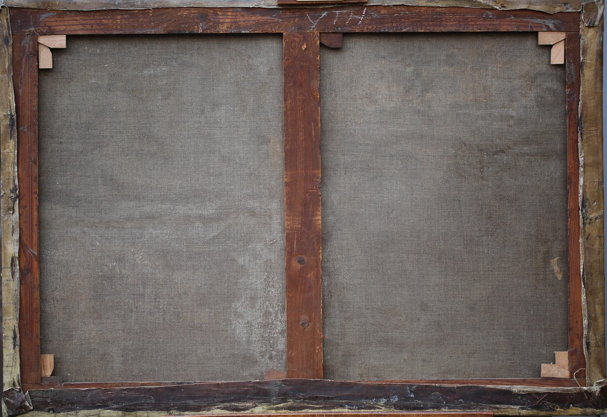 Henry Schouten (1860-1927), Ducks Frolicking In A Stream.-photo-1