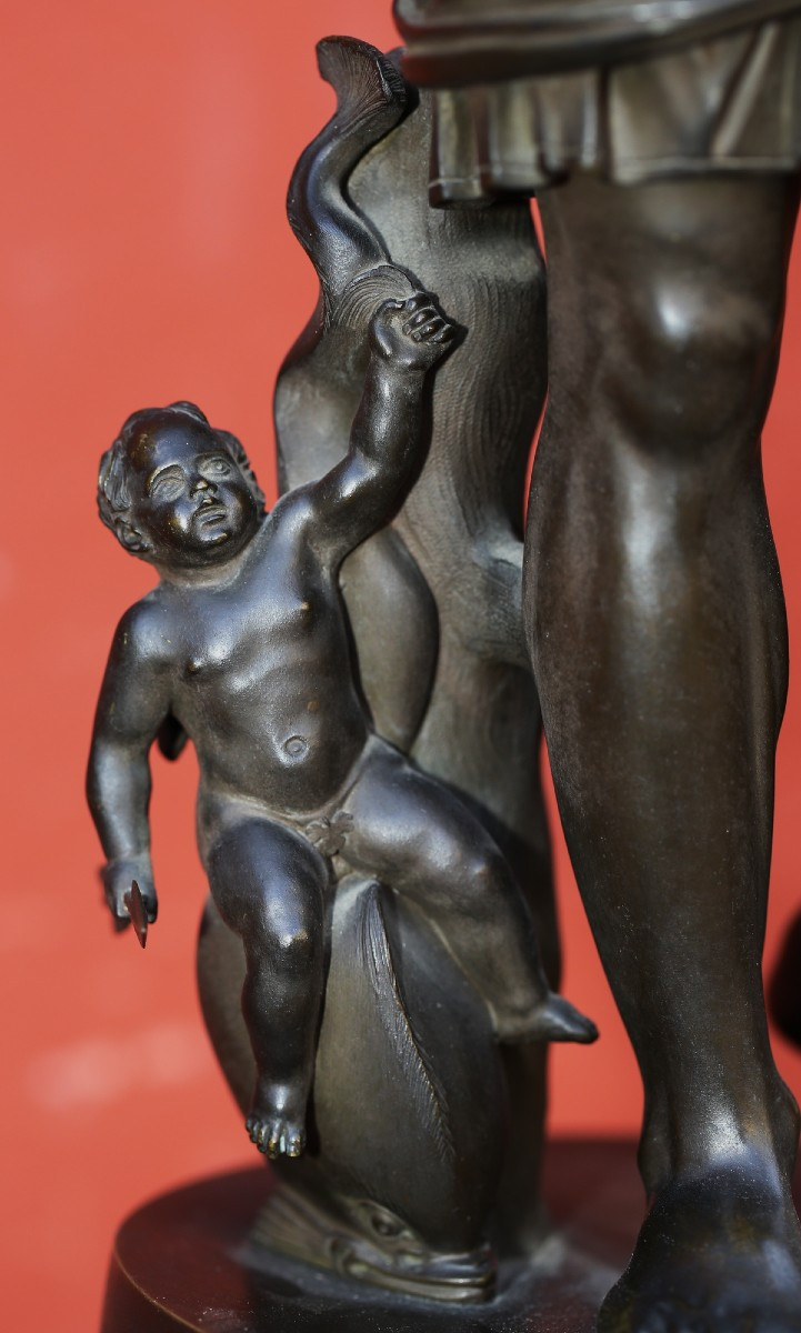 Ecole italienne de la fin du XIXème, l'empereur Auguste d'après l'Auguste de la prima Porta.-photo-2