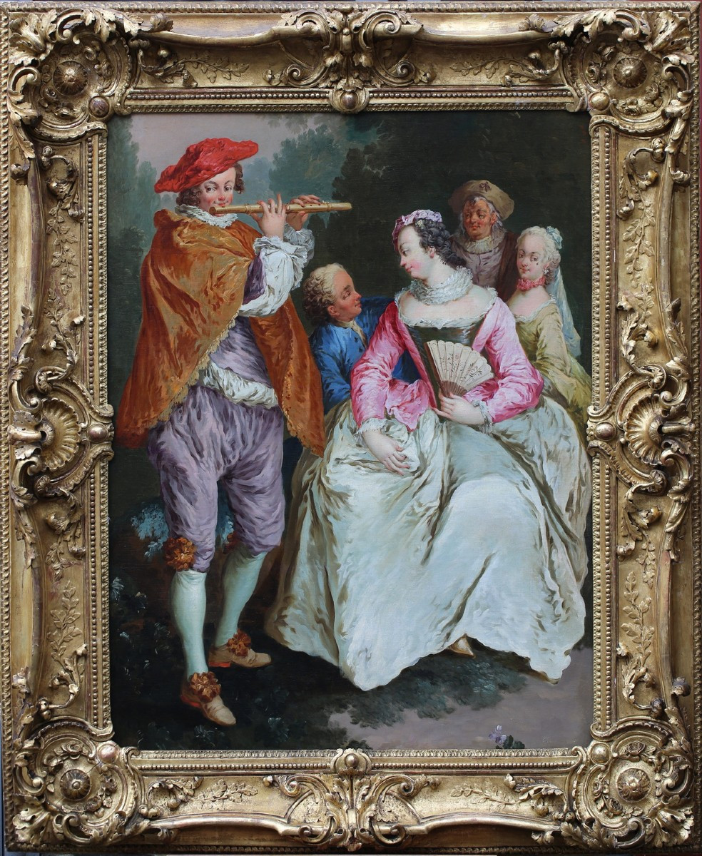 Attributed To Christian Wilhelm Dietrich 1712-1774, The Pied Piper.