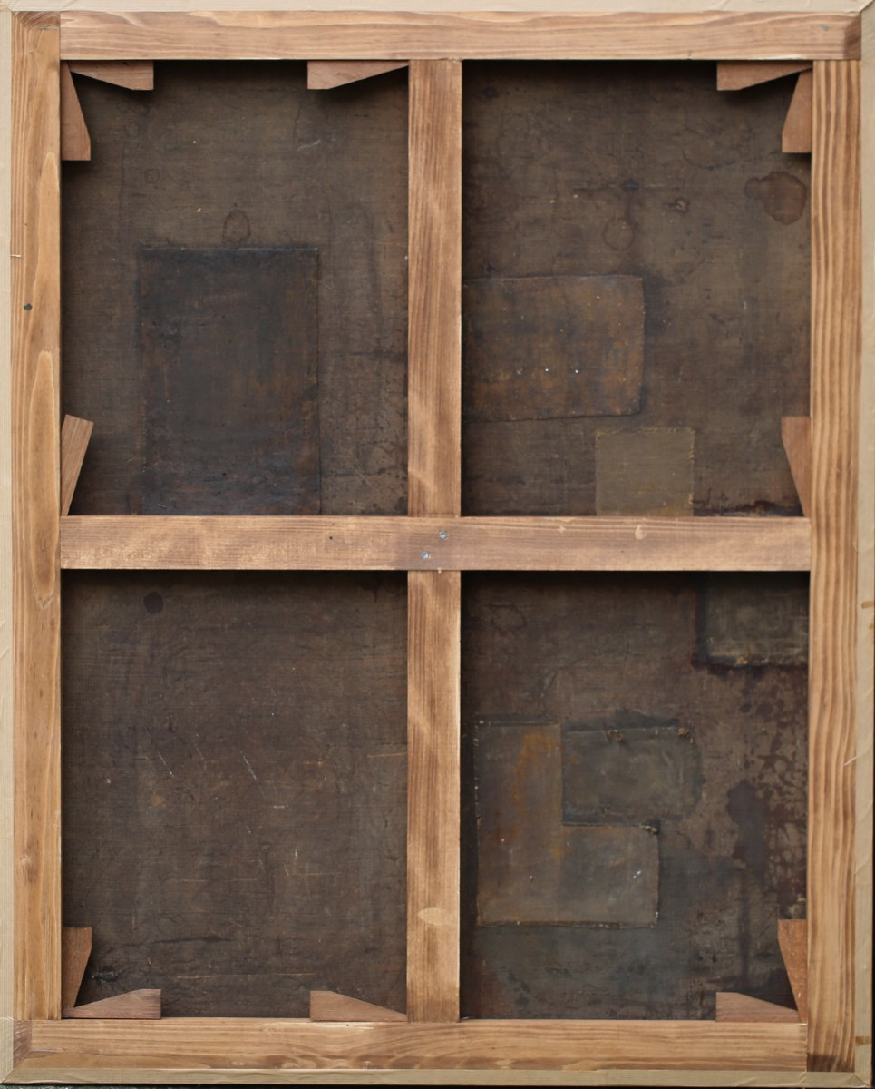 Attribué à Antoine Jean GROS 1771-1835 dit Baron GROS, Madame Roux et son fils, cadre d'époque.-photo-1