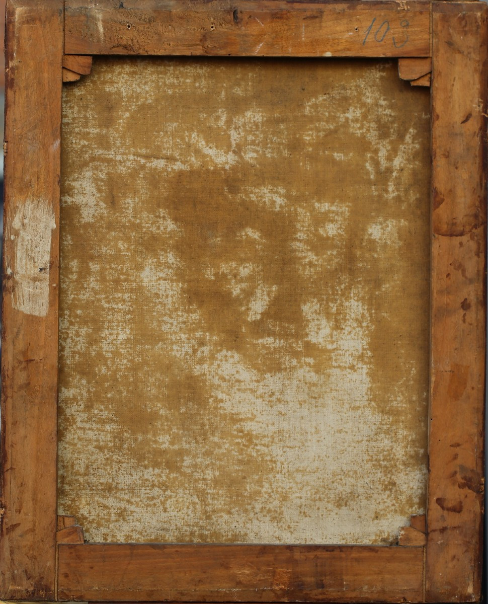 Pietro BELLOTTI 1627-1700 attribué à, portrait d'homme au turban-photo-4