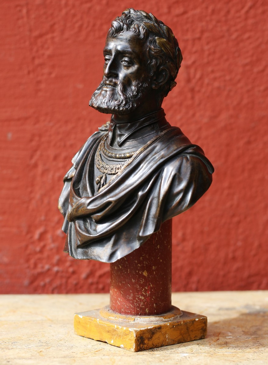 Austria 18th Century, Around Balthasar Ferdinand Moll 1717-1785, Charles V As Emperor.-photo-2