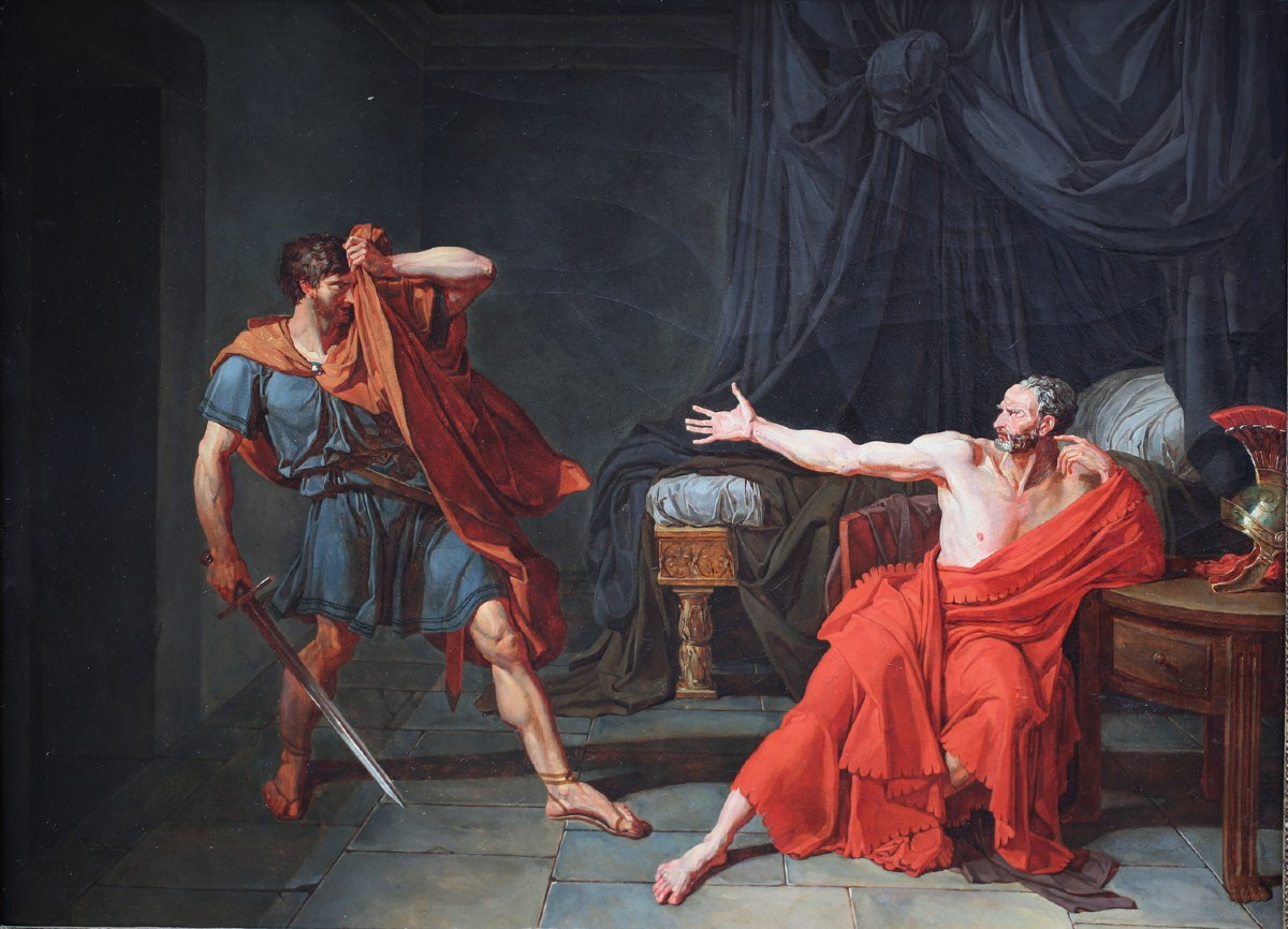 Louis Gauffier 1762-1801 After Jean-germain Drouais (1763-1788),marius Prisoner At Minturnes-photo-2