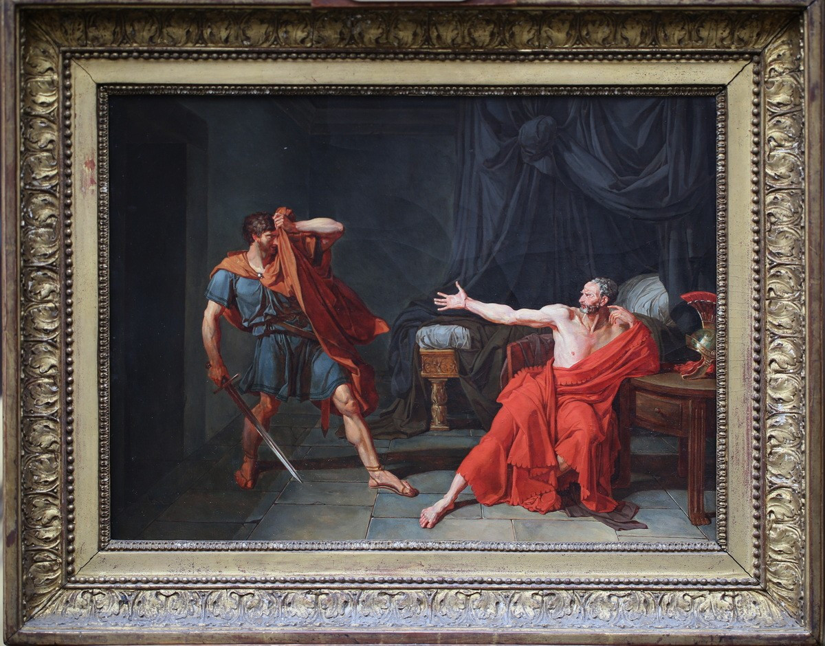 Louis Gauffier 1762-1801 After Jean-germain Drouais (1763-1788),marius Prisoner At Minturnes