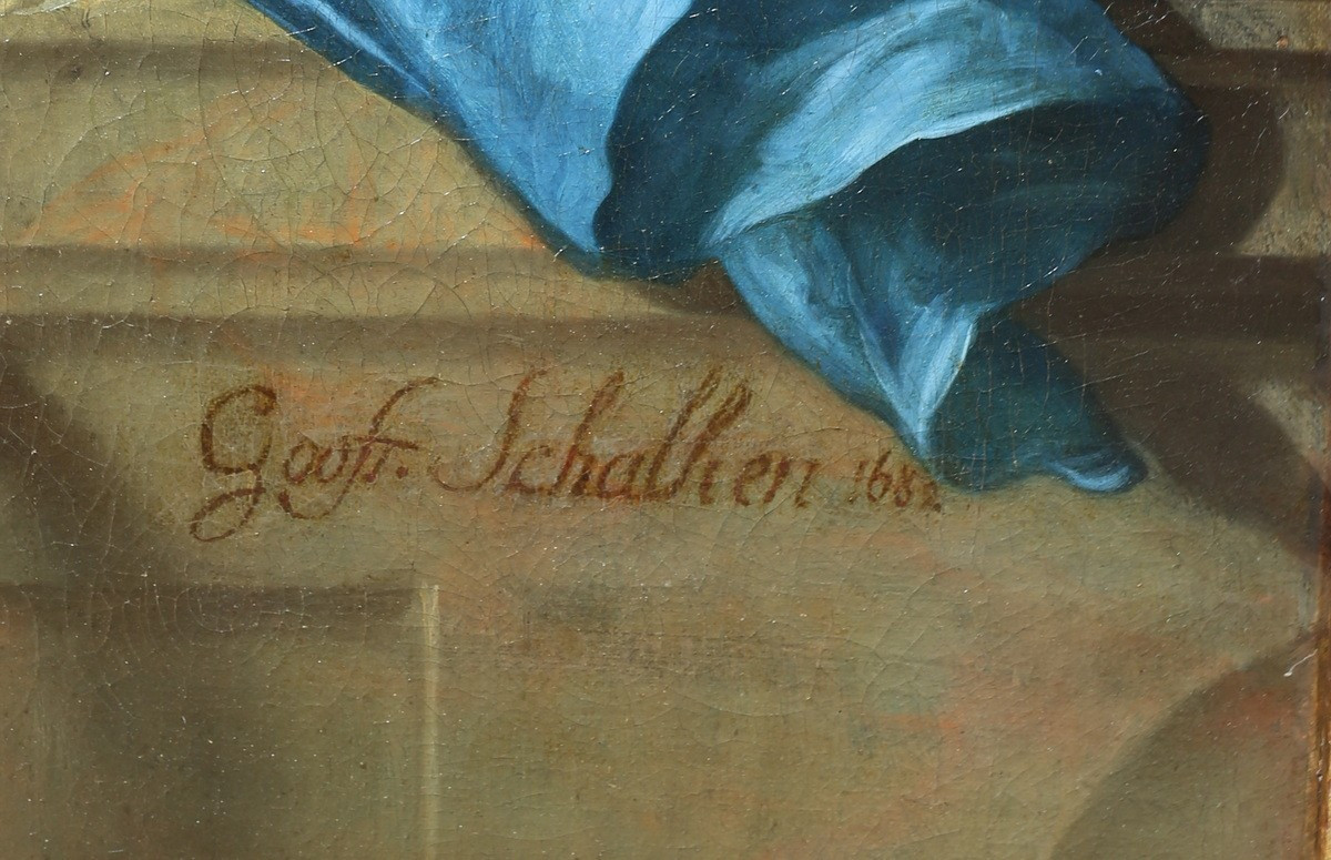 Godfried Van Schalcken 1643-1706 Or Around , Young Prince And His Lad.-photo-3