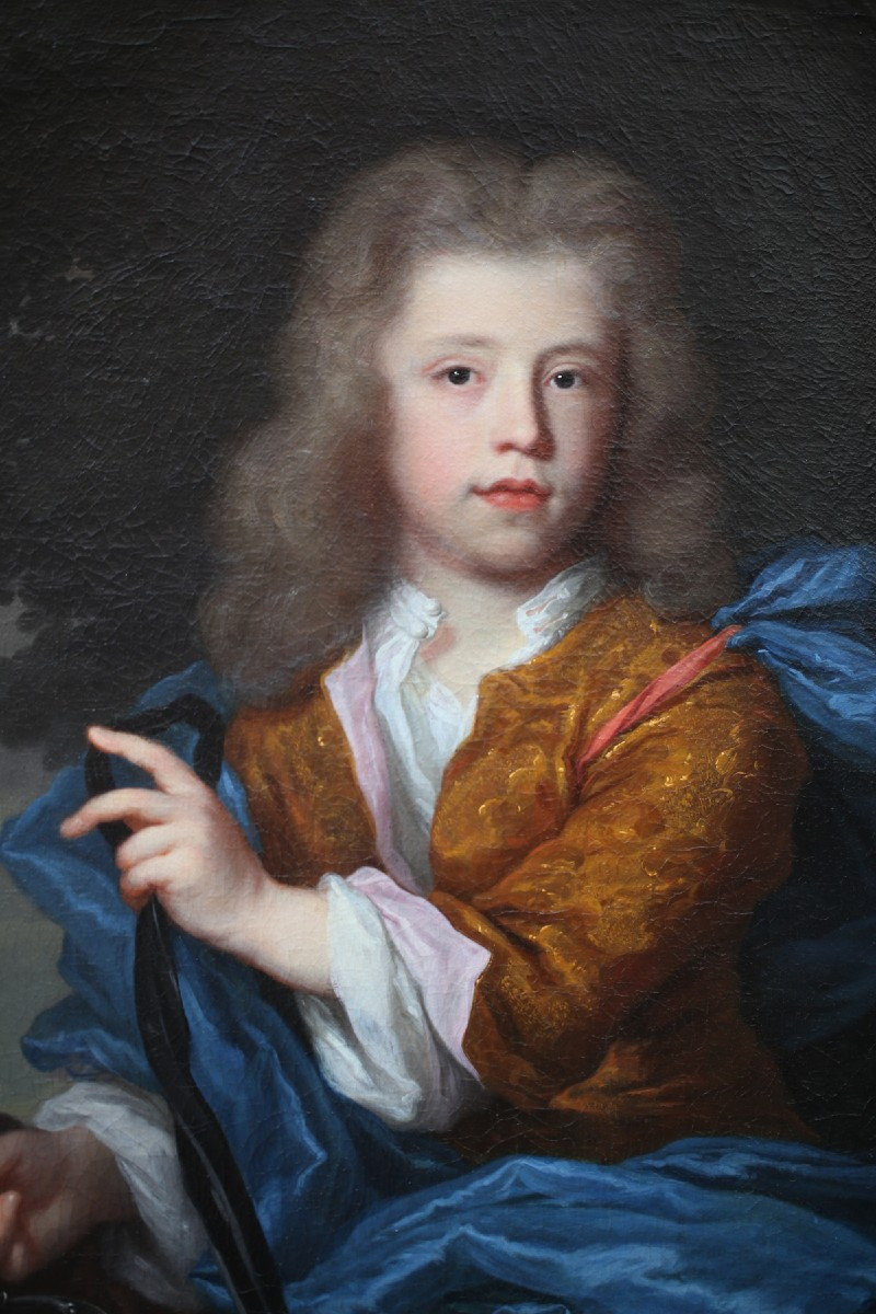 Godfried Van Schalcken 1643-1706 Or Around , Young Prince And His Lad.-photo-2