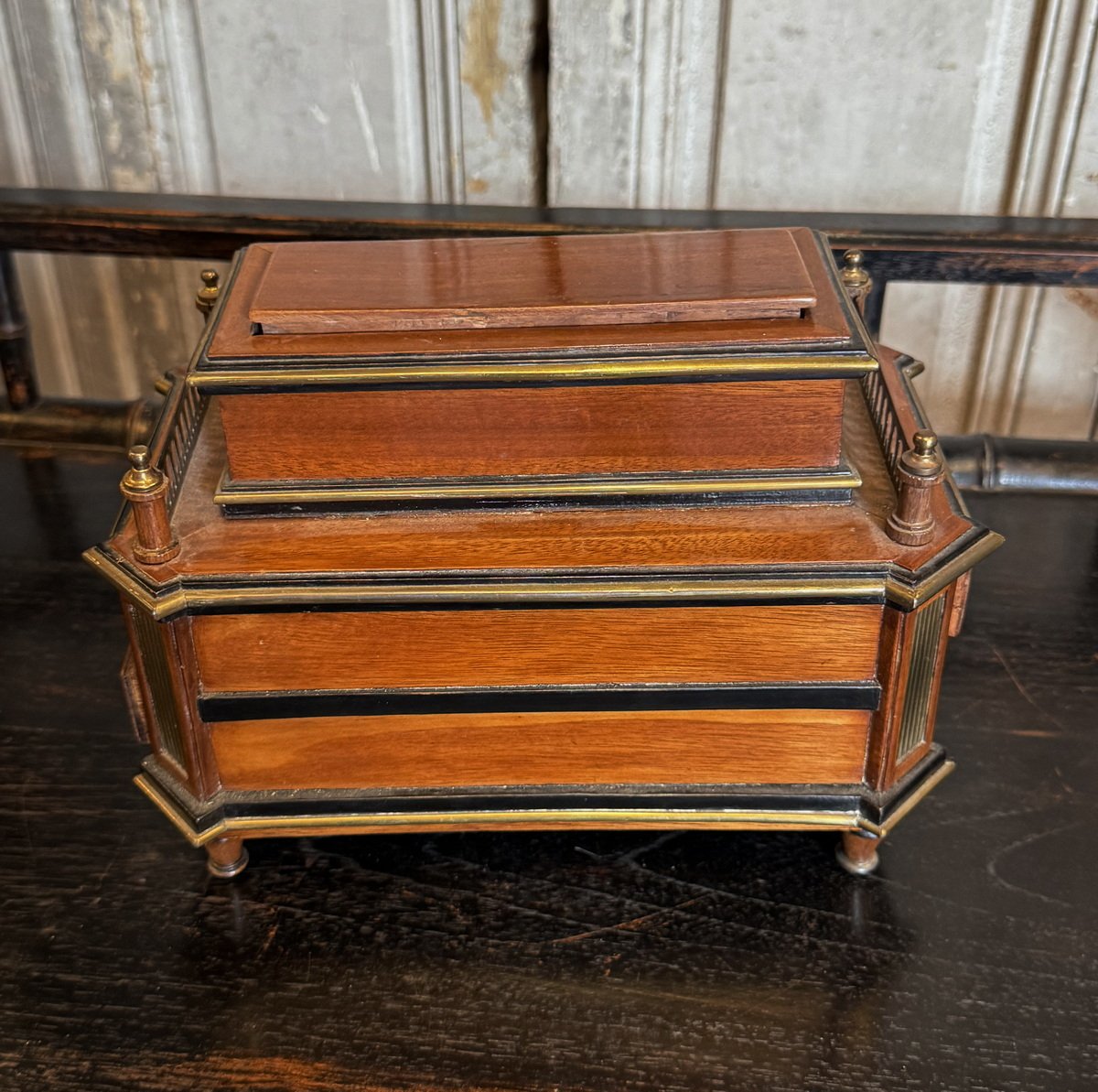 Miniature Cabinet Serving As A Secret Compartment, Northern Europe, Late 18th Century  -photo-2