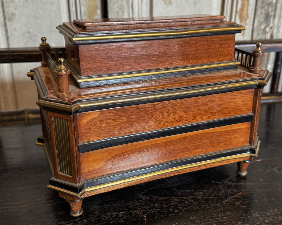 Miniature Cabinet Serving As A Secret Compartment, Northern Europe, Late 18th Century  