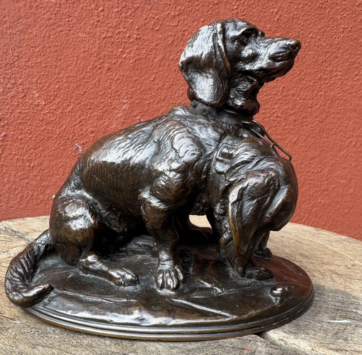 Emmanuel FREMIET 1824-1910 Ravageot et Ravageole, bronze à patine brune, ancienne fonte MORE