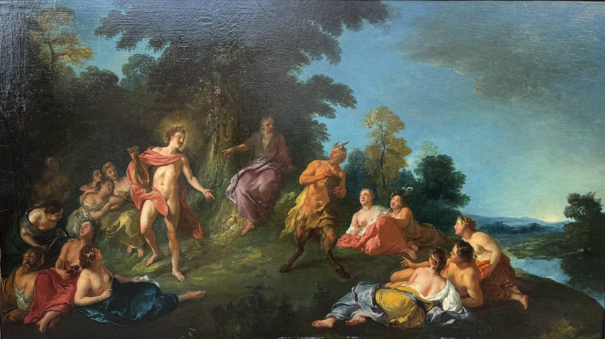 Jean François de Troy 1679-1752, le jugement de Tmolos vers 1715-1720-photo-2