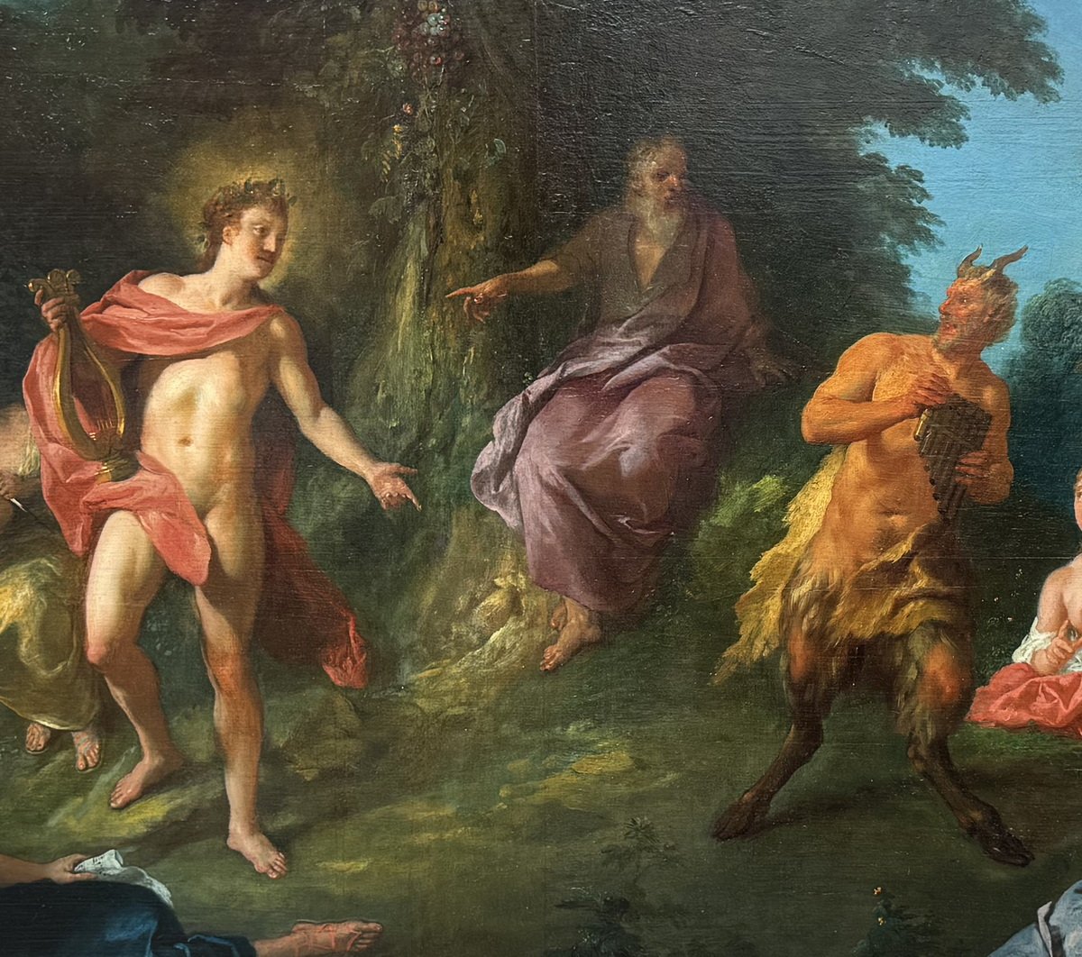 Jean François de Troy 1679-1752, le jugement de Tmolos vers 1715-1720-photo-4