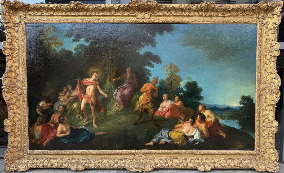Jean François de Troy 1679-1752, le jugement de Tmolos vers 1715-1720