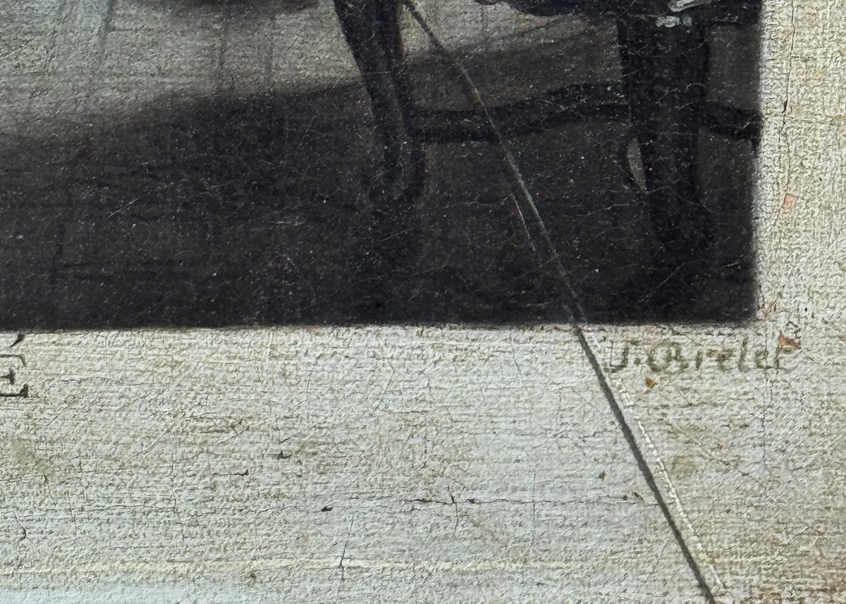 Simon BRELET actif au XVIIIème siècle, d'après une gravure de Nicolas Bernard LEPICIE 1735-1784-photo-4