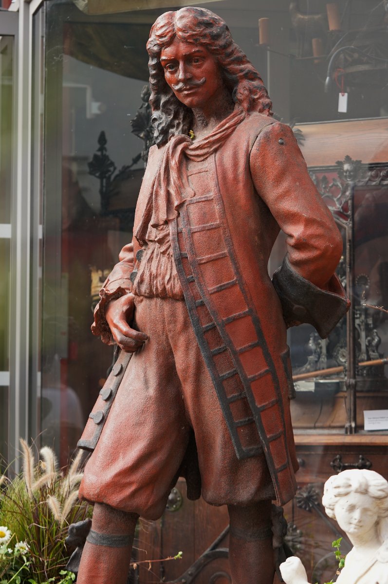 Paul FOURNIER 1859-1926 et N de NONVILLIERS le fondeur, statue monumentale de MOLIERE 1622-1673-photo-2
