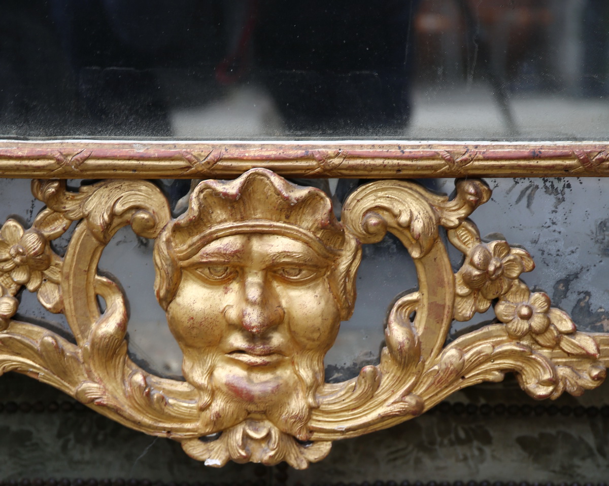 Miroir d'époque Régence-photo-4