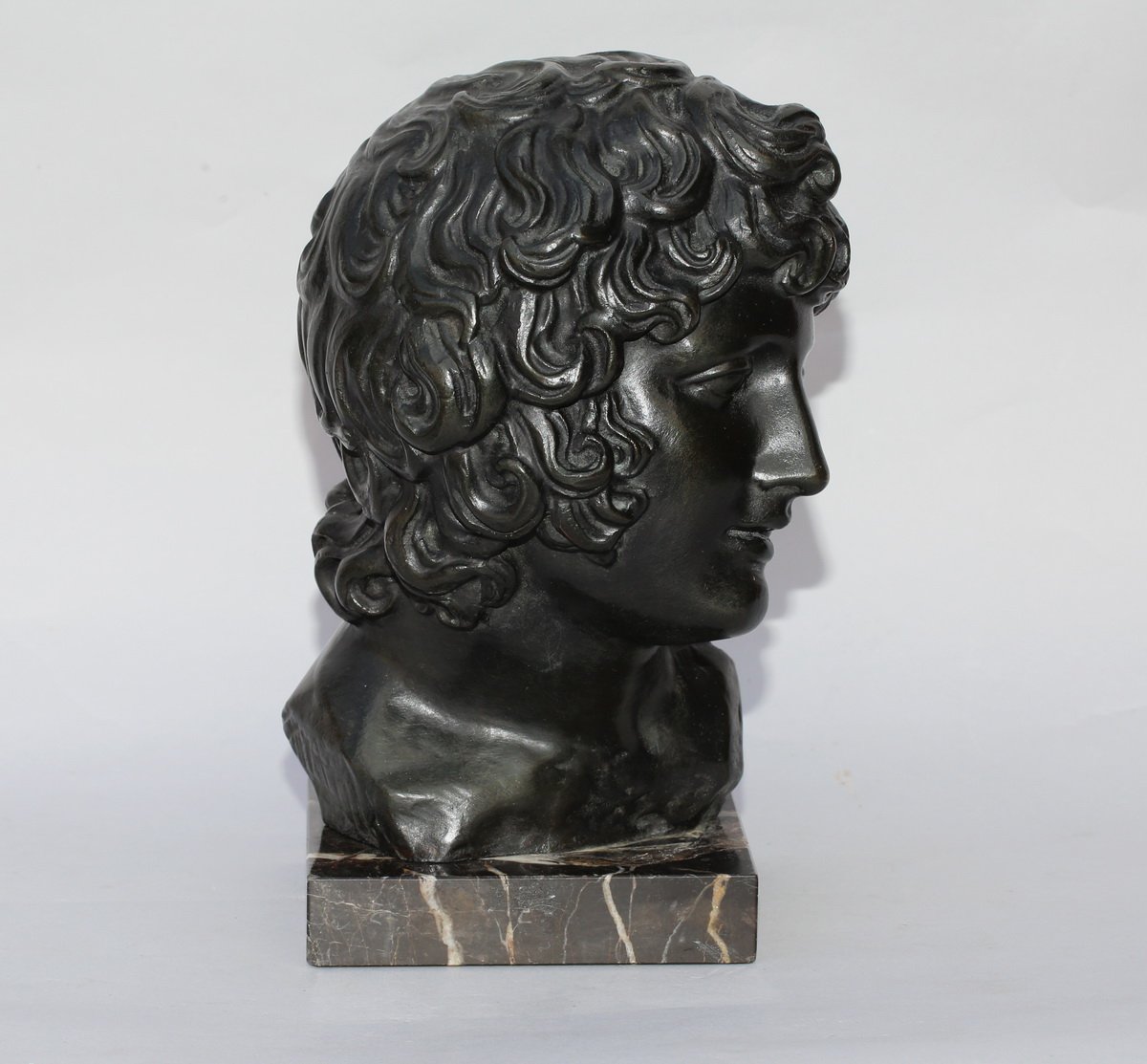 Antoine Denis Chaudet (1768-1810) After, Bust Of Young Man.-photo-2