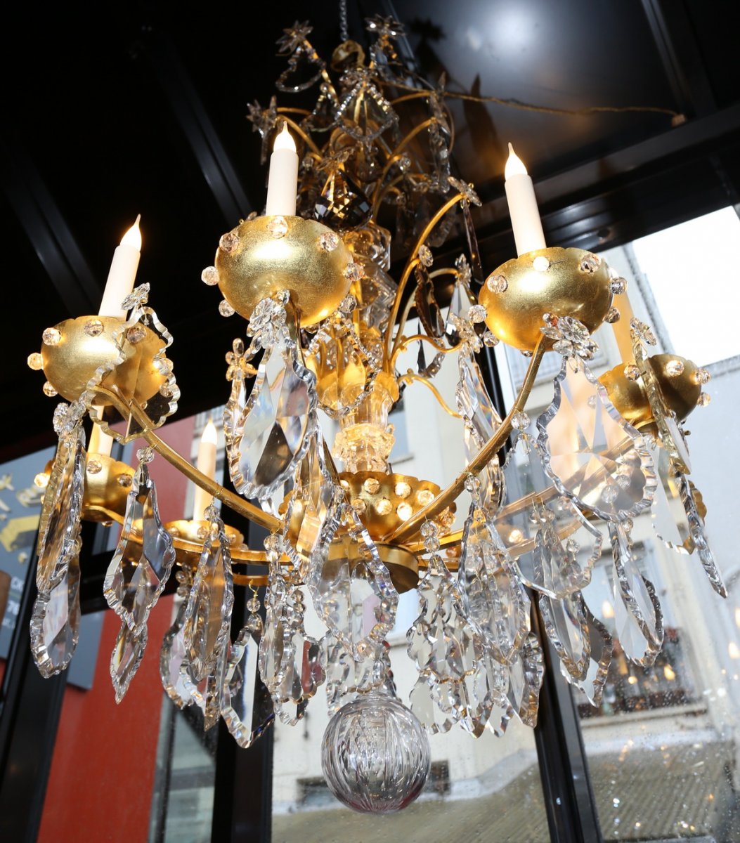 Lustre De Style Louis XV Début XX-photo-2