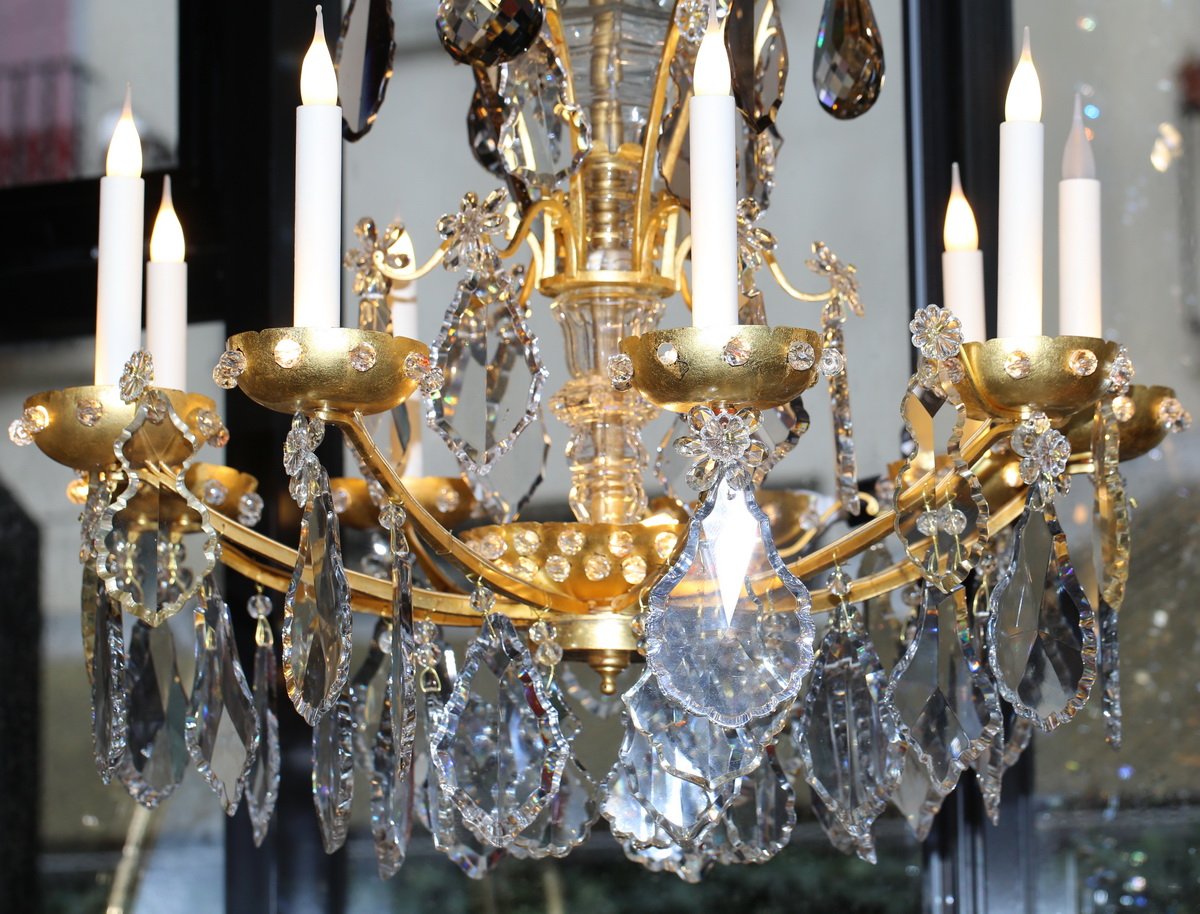 Lustre De Style Louis XV Début XX-photo-4