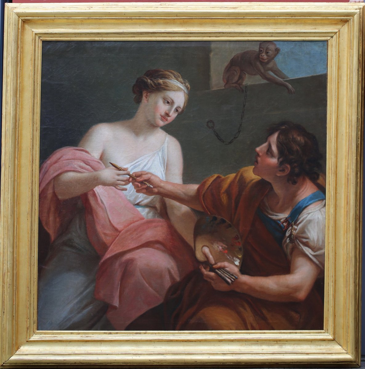 18th Century Italian School, Allegory Of Painting.