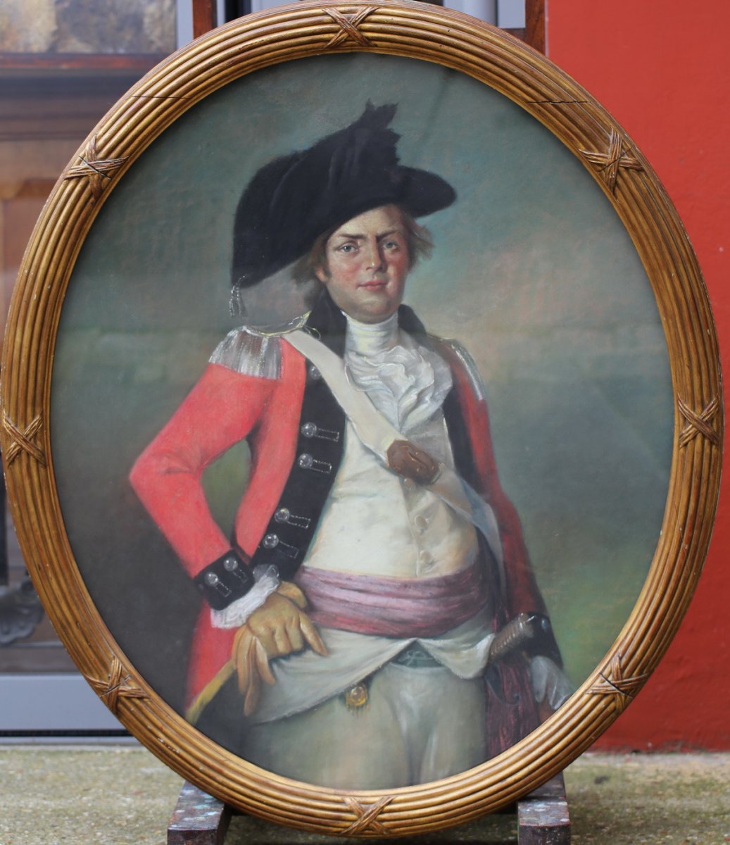 Portrait d'Homme En Tenue Militaire