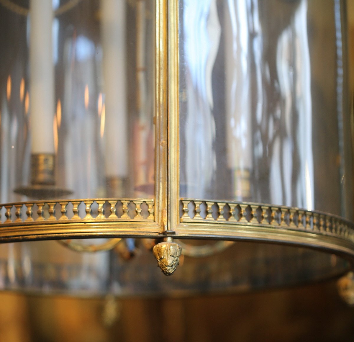 Paire De Lanternes De Style Louis XVI, Début XXème-photo-1