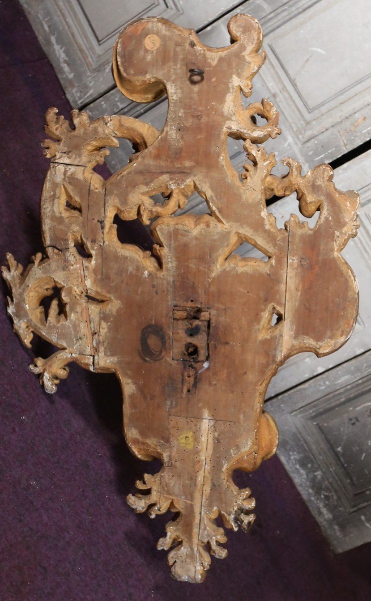 Pair Of Baroque Wall Lights Italy XVIII-photo-1