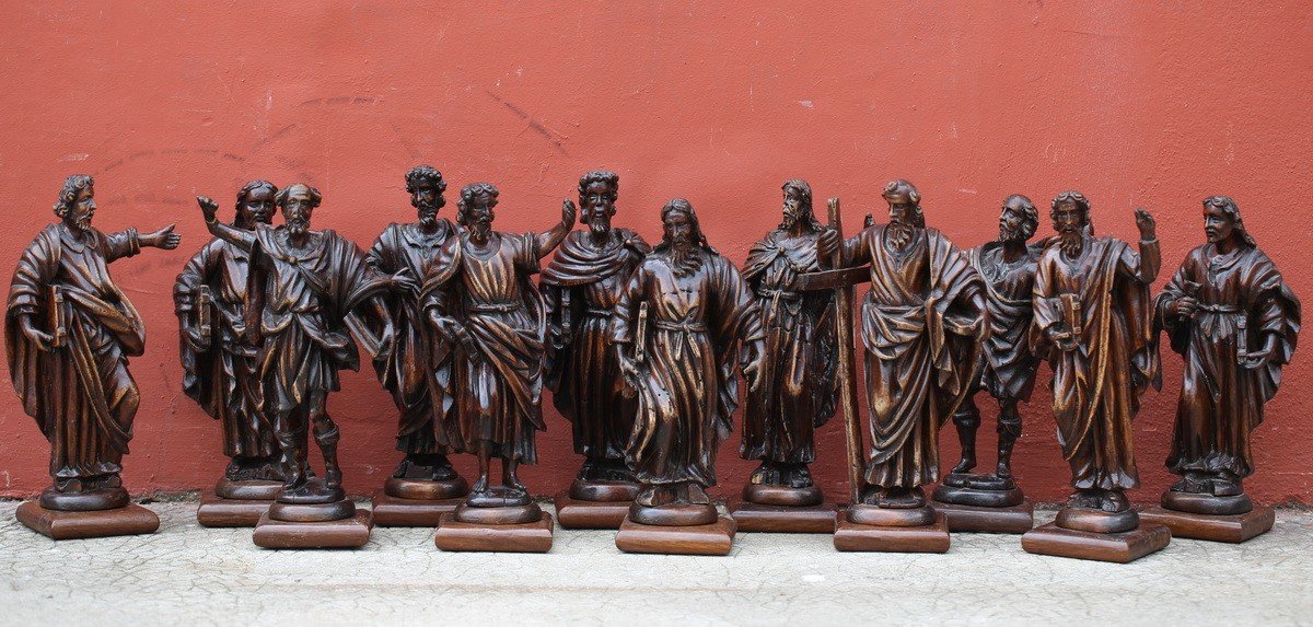 Italian School Of The XVIIIth, Series Of 12 Apostles.