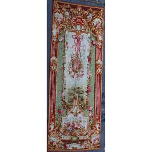 Door Tapestry, Musical Attributes, Aubusson Work, Napoleon III Period