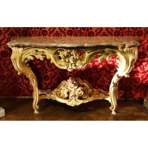Large Louis XV Period Console, South Of France.