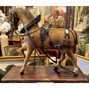 Objet de maîtrise de bourrelier par Georges WAEGEMANS, Bruxelles début XXème.