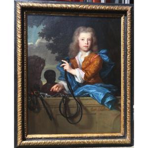 Godfried Van Schalcken 1643-1706 Or Around , Young Prince And His Lad.
