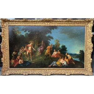Jean François De Troy, 1679–1752, *the Judgment Of Tmolos*, C. 1715–1720
