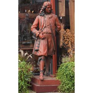 Paul Fournier 1859–1926 And N. De Nonvilliers, The Foundryman; Monumental Statue Of Molière 1622–1673