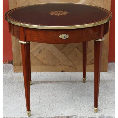 Table Guéridon Style Louis XVI, Signé Durand Circa 1880