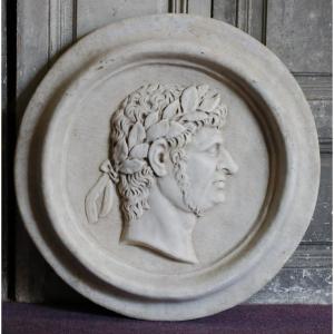 Italian School Of The 19th Century, Profile Of The Emperor Nero