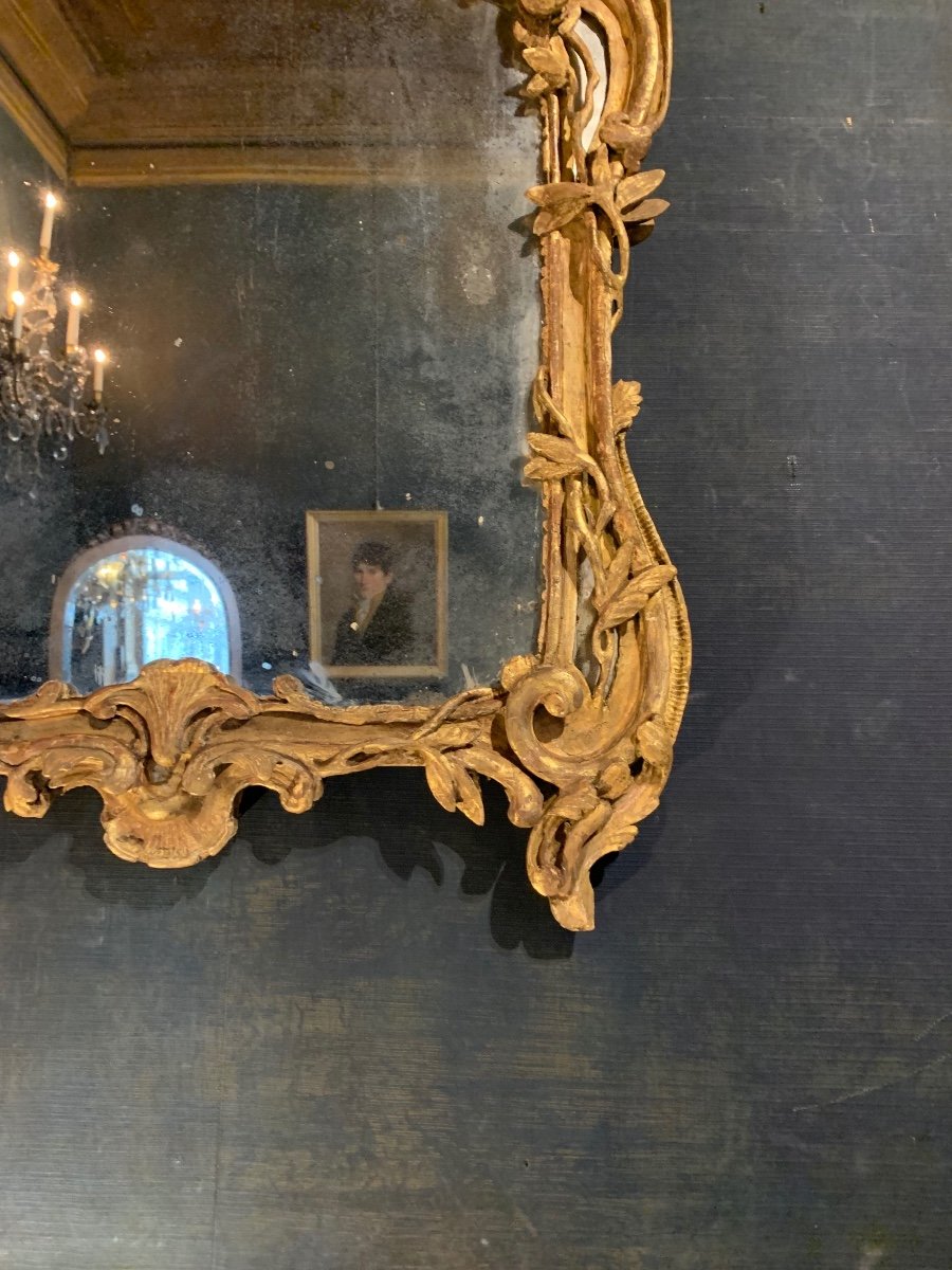 Miroir, époque Louis XV -photo-1