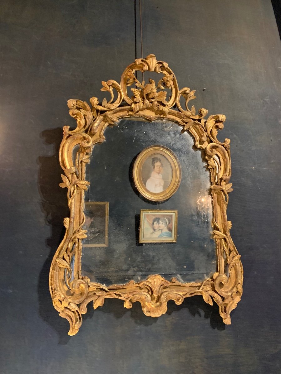 Miroir, époque Louis XV -photo-3