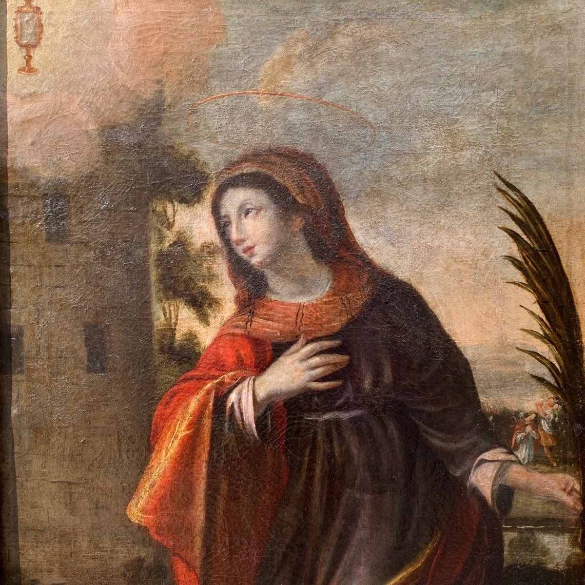 "Sainte Barbe", XVII siècle 