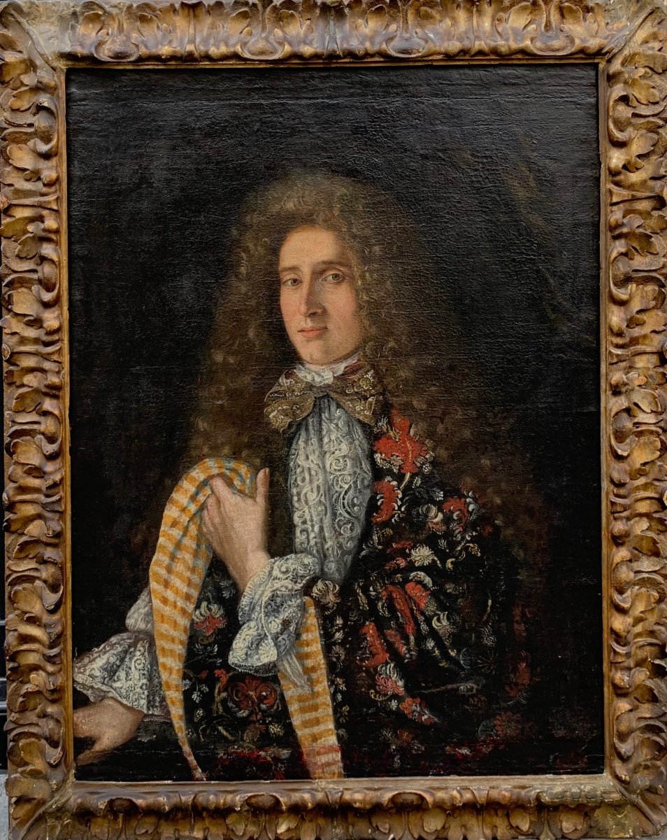 Portrait Of A Man, Around 1700-photo-2