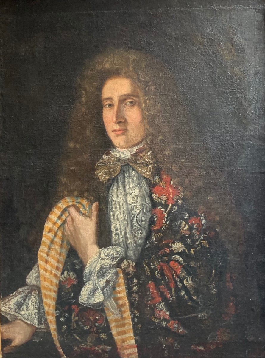 Portrait Of A Man, Around 1700-photo-3