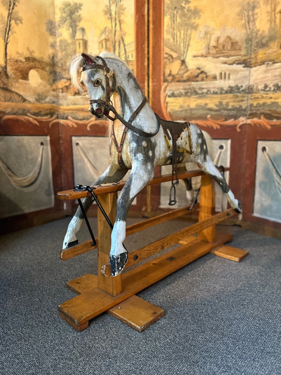 Rocking Horse, Circa 1900, England-photo-3